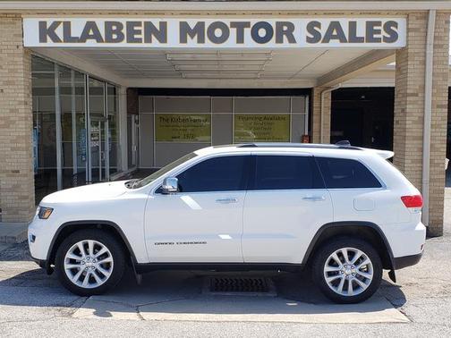 Bright White Clearcoat 2017 Jeep Grand Cherokee Limited