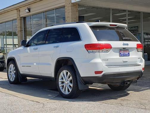 Bright White Clearcoat 2017 Jeep Grand Cherokee Limited