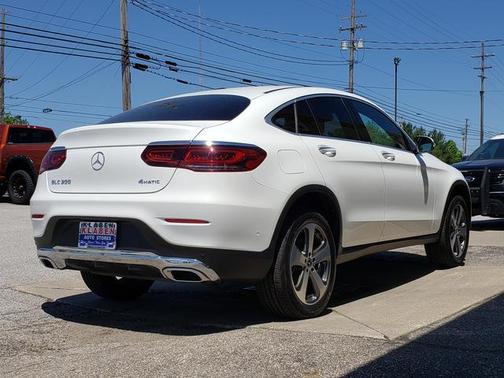 White 2023 Mercedes-Benz GLC 300 4MATIC Coupe