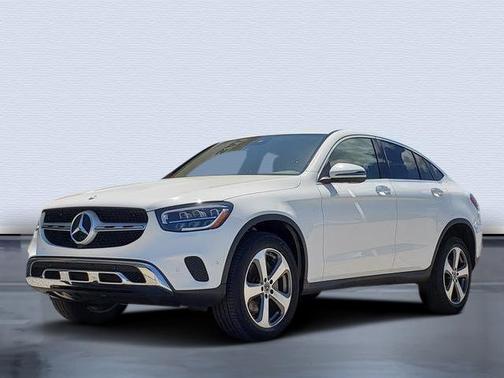 White 2023 Mercedes-Benz GLC 300 4MATIC Coupe