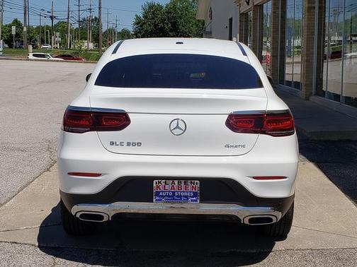 White 2023 Mercedes-Benz GLC 300 4MATIC Coupe