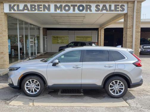 Solar Silver Metallic 2025 Honda CR-V EX-L AWD