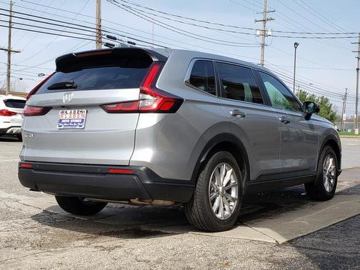 Solar Silver Metallic 2025 Honda CR-V EX-L AWD