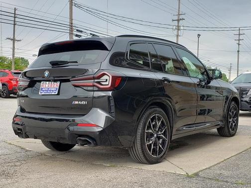 Black Sapphire Metallic 2022 BMW X3 M40i