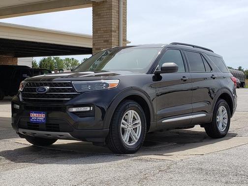 Agate Black Metallic 2020 Ford Explorer XLT