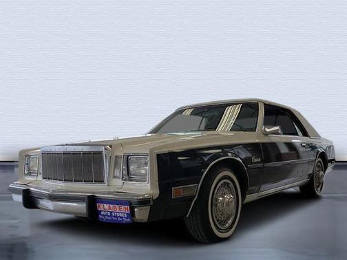 White/Blue 1981 Chrysler Cordoba 2dr Coupe