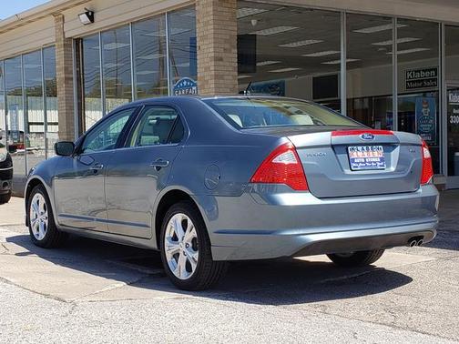 Steel Blue Metallic 2012 Ford Fusion SE