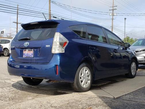 Blue Ribbon Metallic 2012 Toyota Prius v Three