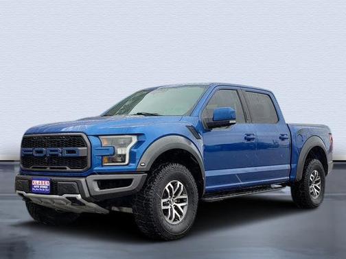 Lightning Blue 2017 Ford F-150 Raptor