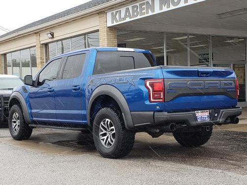 Lightning Blue 2017 Ford F-150 Raptor
