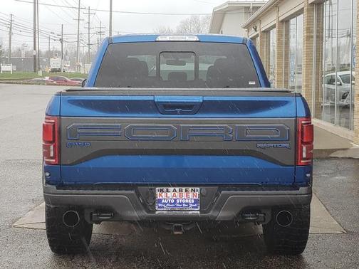 Lightning Blue 2017 Ford F-150 Raptor