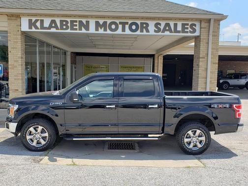 Shadow Black 2018 Ford F-150 XLT