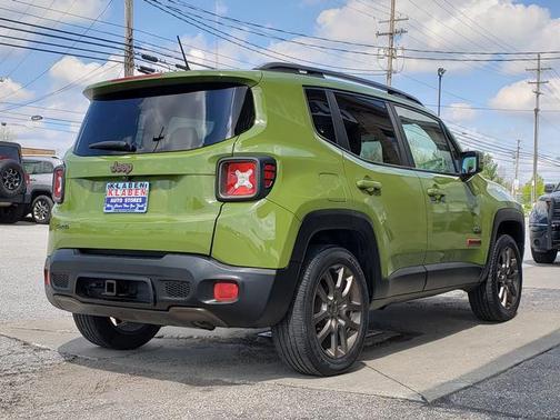 Solar Yellow 2016 Jeep Renegade Latitude
