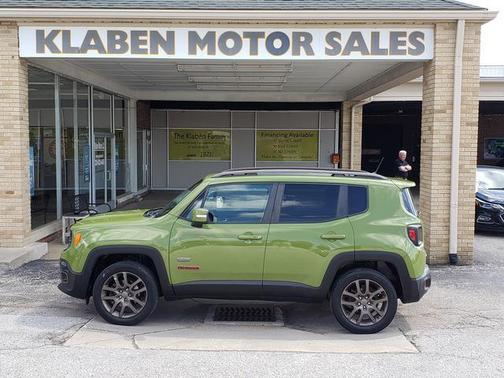 Solar Yellow 2016 Jeep Renegade Latitude