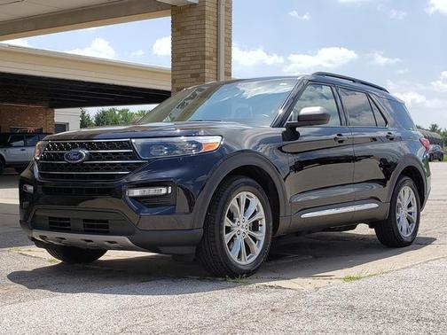 Agate Black Metallic 2020 Ford Explorer XLT