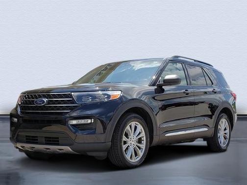Agate Black Metallic 2020 Ford Explorer XLT