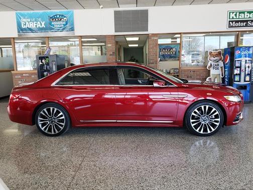 Ruby Red Metallic Tinted Clearcoat 2019 Lincoln Continental Select