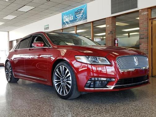 Ruby Red Metallic Tinted Clearcoat 2019 Lincoln Continental Select