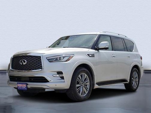 Liquid Platinum 2021 INFINITI QX80 Luxe