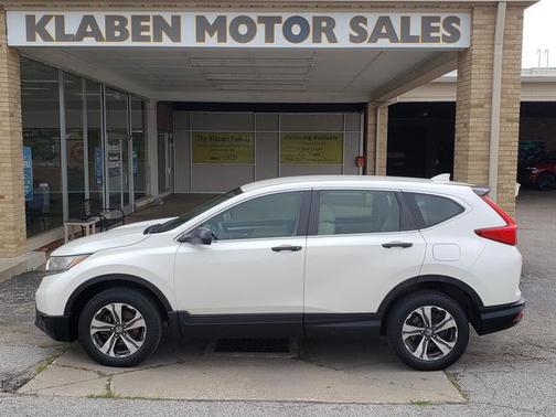 White Diamond Pearl 2017 Honda CR-V LX