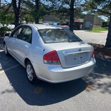 Silver 2009 Kia Spectra EX