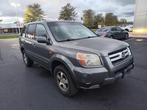 GRAY 2008 Honda Pilot EX