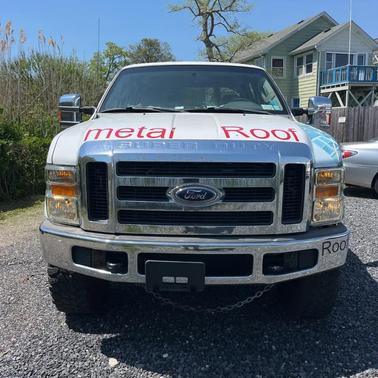 Oxford White Clearcoat 2008 Ford F-250 XL Crew Cab