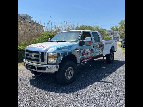 Oxford White Clearcoat 2008 Ford F-250 XL Crew Cab