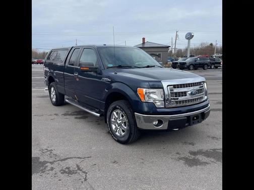 Blue Jeans Metallic 2014 Ford F-150 XLT