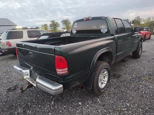 GREEN 2002 Dodge Dakota SLT Quad Cab