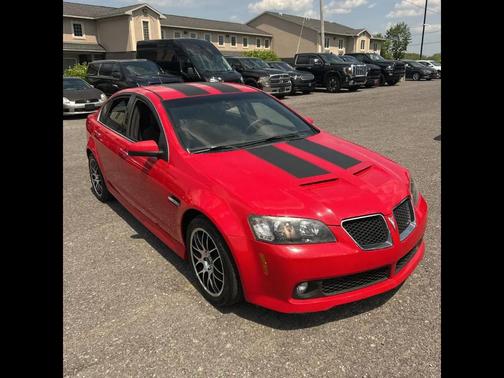 RED 2009 Pontiac G8 GT