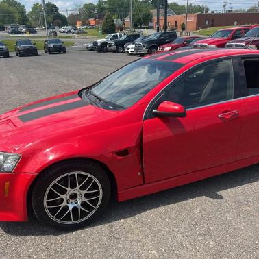 RED 2009 Pontiac G8 GT