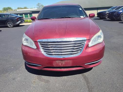 Deep Cherry Red Crystal Pearlcoat 2013 Chrysler 200 Touring