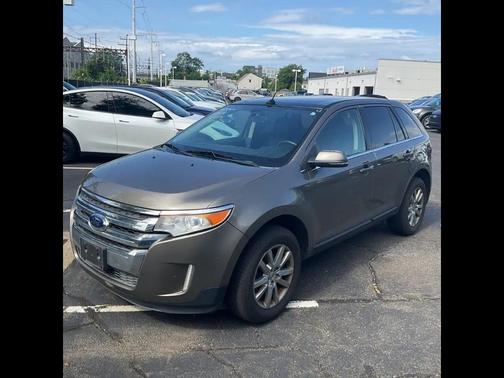 Mineral Gray Metallic 2014 Ford Edge Limited