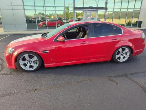 Liquid Red 2009 Pontiac G8 GT