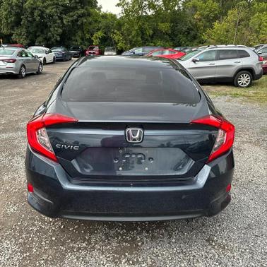 Modern Steel Metallic 2017 Honda Civic LX