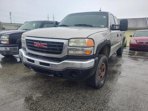 Carbon Metallic 2004 GMC Sierra 2500 SLE H/D Crew Cab