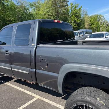 Black 2005 Chevrolet Silverado 2500 H/D Extended Cab