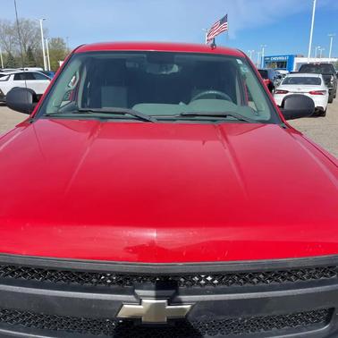 RED 2009 Chevrolet Silverado 1500 Work Truck Extended Cab
