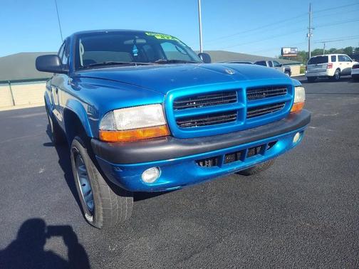 BLUE 2001 Dodge Dakota Quad Cab 4WD