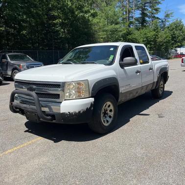 Summit White 2009 Chevrolet Silverado 1500 LT Crew Cab