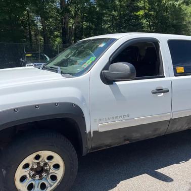 Summit White 2009 Chevrolet Silverado 1500 LT Crew Cab