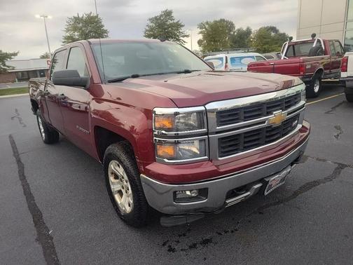 RED 2014 Chevrolet Silverado 1500 2LT