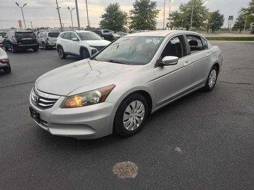 Alabaster Silver Metallic 2012 Honda Accord LX