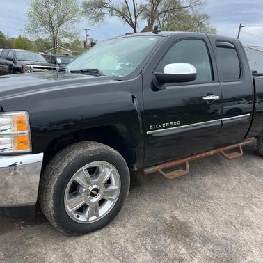 BLACK 2012 Chevrolet Silverado 1500 LT
