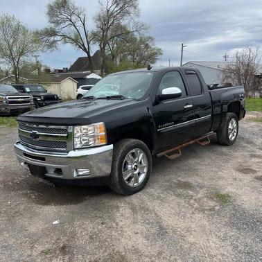 BLACK 2012 Chevrolet Silverado 1500 LT
