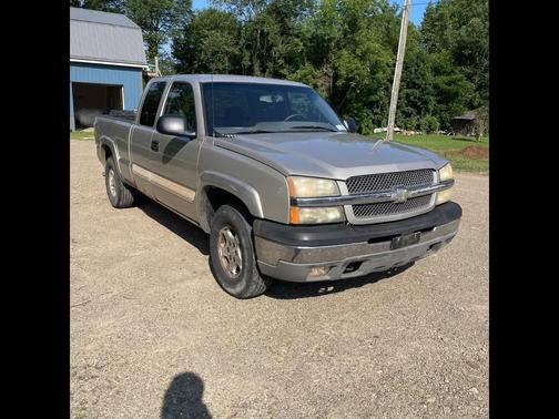 TAN 2004 Chevrolet Silverado 1500 LS Extended Cab