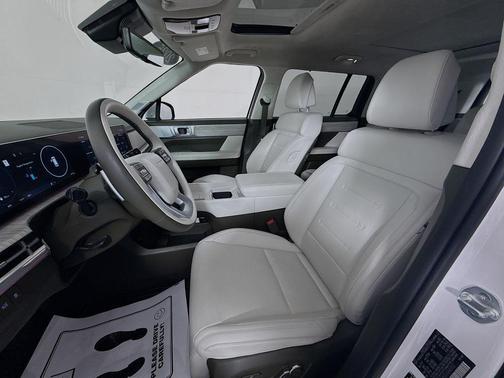 White 2025 Hyundai SANTA FE HEV Calligraphy