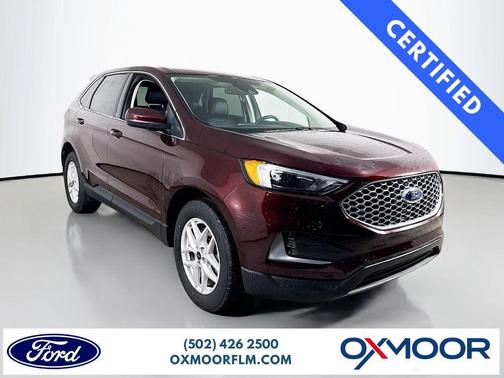Burgundy Velvet Metallic Tinted Clearcoat 2023 Ford Edge SEL