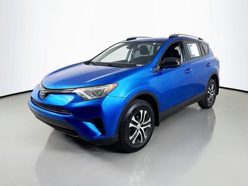 Electric Storm Blue 2018 Toyota RAV4 LE